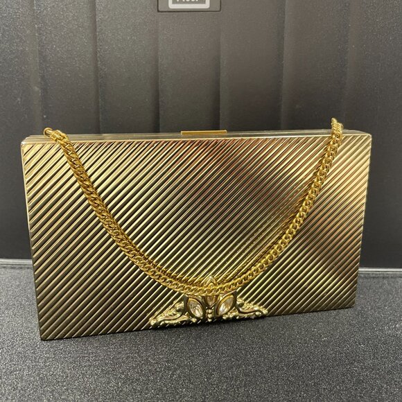 EVUC Vntg 1940's Evans Carryall/Compact/Cigarette Case, Original Box, 5.5"x3" - Picture 3 of 16